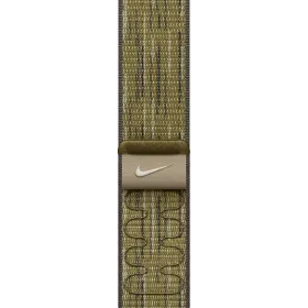 APPLE 46mm Nike Sport Loop Band Extension Nike Sport Loop Gray/Green for Apple Watch 44/46 mm — Image №1