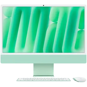 Apple iMac 24", Apple M4 (8C CPU/8C GPU), 16 GB, 256 GB SSD, Green — Image №1