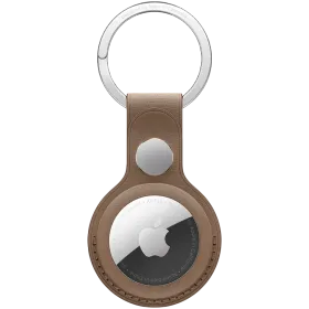 APPLE FineWoven Key Ring, Taupe — Image №1