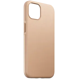 NOMAD Case Modern Leather Case with MagSafe, Natural for iPhone 14 Pro — Image №1