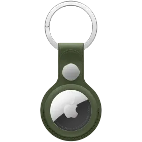 Apple FineWoven Key Ring, Dark Olive — Image №1