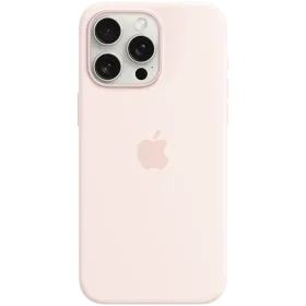 APPLE Silicone Case with MagSafe, Light Pink for iPhone 15 Pro Max — Image №1
