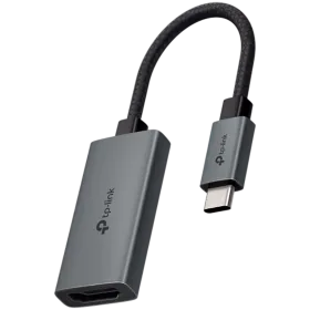 TP-LINK USB to HDMI Adapter, 0.1 m, Gray/Black — Image №1