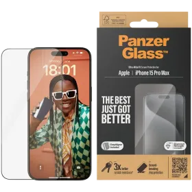 PANZERGLASS Safety Glass  for iPhone 15 Pro Max — Image №1