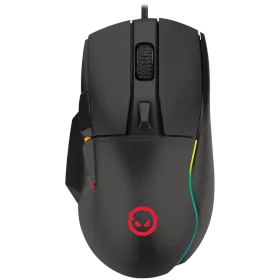 LORGAR Jetter 357 Ποντίκι παιχνιδιού, Ενσύρματο, Μαύρος — Εικών №1