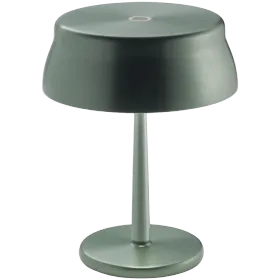 ZAFFERANO SISTER LIGHT WI-FI MINI TABLE L. 132x170 ANODIZED GREEN. 3.2W 22/27/30/40K-5Vd — Изображение №1