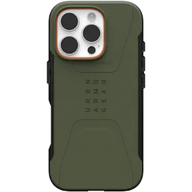 UAG Protective Case Civilian MagSafe with MagSafe, Olive Drab for iPhone 16 Pro — Image №1