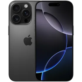 Apple iPhone 16 Pro, 128 GB, Black Titanium — Image №1