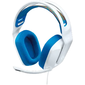 Gaming Headset LOGITECH G335 with Microphone, White — Image №1