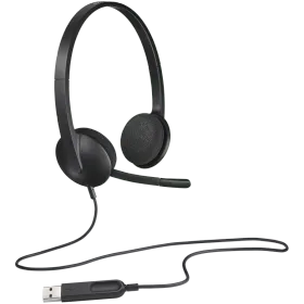 Headset LOGITECH A-00044 with Microphone, Black — Image №1