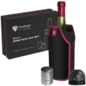 PRESTIGIO Wine cooling jacket, Black — Image №1