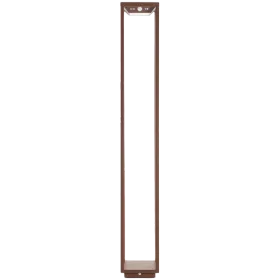 ZAFFERANO HOME SOLAR FLOOR LAMP 140x140x1000mm. 2.2W - IP54 - RUST — Image №1