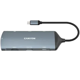 CANYON  DS-15  USB Hub  Dark Gray — Image №1