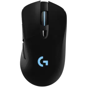 LOGITECH G703 Lightspeed Gaming Mouse, Wired and Wireless, Black — Image №1