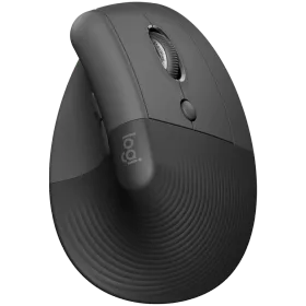 LOGITECH LIFT Vertical Ergonomic Mouse, Wireless, Graphite Black — Image №1