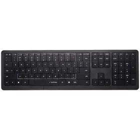 CLEVETURA CLVX 1 Touch-On-Keys AI Wireless Keyboard, Black — Εικών №1