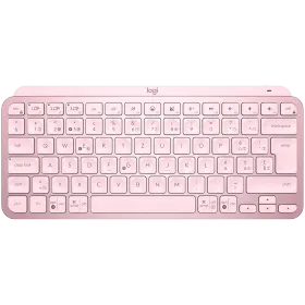 LOGITECH MX Keys Mini Keyboard, Wireless, Rose, International US — Image №1