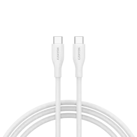 CANYON USB-C to USB-C Cable, 1 m, White — Image №1