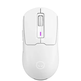 LORGAR MSA10W Gaming Mouse, Wireless, White — Image №1
