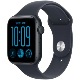 Apple Watch SE GPS Gen.3, 40χιλ., Μεσάνυχτα, Navy Blue Sport Band, S/M — Εικών №1