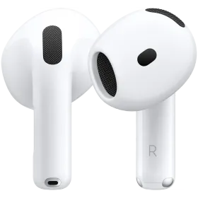 Apple AirPods Gen 4 с активным шумоподавлением и зарядным чехлом USB-C — Изображение №1