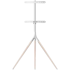 ONKRON Artistic Easel Tripod TV Stand for 32”-65""  up to 35 kg, White VESA: 100x100 - 400x400 — Image №1