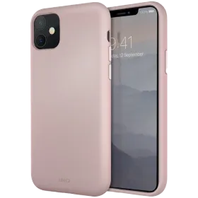 UNIQ Чехол Lino Hue , Розовый для iPhone 12/12 Pro — Изображение №1