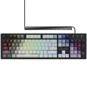 LORGAR Azar 514 Πληκτρολόγιο παιχνιδιών, Ενσύρματο, Λευκό, Αγγλική — Εικών №1