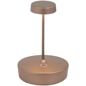 ZAFFERANO SWAP MINI TAVOLO 100x148mm. MATT BRONZE 2.0W LED 22/27/3000K- 5Vdc max 2A-IP65 — Image №1