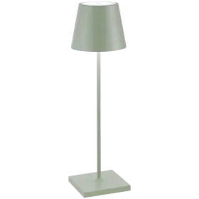 ZAFFERANO POLDINA PRO TABLE LAMP 111x380mm. SAGE GREEN 2.2W LED 185/203 lm. — Image №1