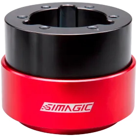 SIMAGIC QR50 Quick Release Base, Black/Red — Image №1