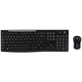 LOGITECH MK295 Silent Keyboard, Wireless, Graphite, Greek — Image №1