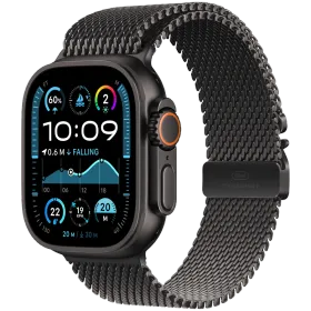 Apple Watch Ultra 2 2024, 49mm, Black Titanium, Black Titanium Milanese Loop, Small — Image №1