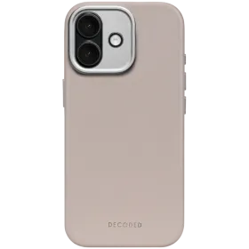 DECODED Case Leather Case with MagSafe, Solid Clay for iPhone 17 — Image №1