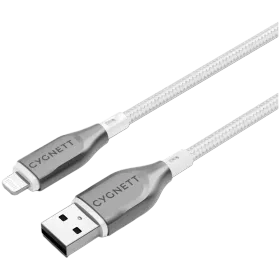 CYGNETT USB to Lightning Cable, 2 m, White — Image №1