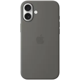 APPLE Θήκη Silicone Case with MagSafe με MagSafe, Stone Grey for iPhone 16 Plus — Εικών №1