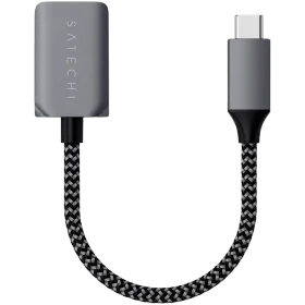 Προσαρμογέας USB-C σε USB SATECHI, Space Gray (ST-UCATCM) — Εικών №1