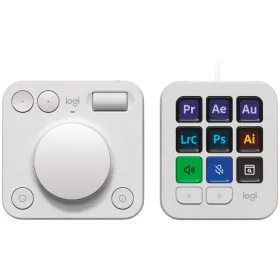 LOGITECH Keypad USB/Bluetooth, Απαλό Γκρι, — Εικών №1