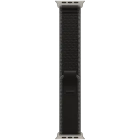 Apple 49mm Trail Loop - M/L Band Trail Loop - Natural Titanium Finish Black/Charcoal for Apple Watch 44/45/46/49 mm — Image №1