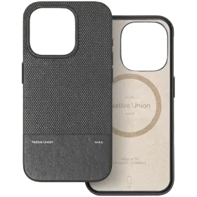 NATIVE UNION Case (RE)CLASSIC CASE with MagSafe, Black for iPhone 16 — Image №1