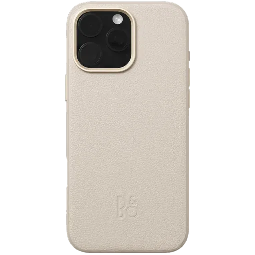 BANG & OLUFSEN Leather Case with MagSafe Hourglass Sand for iPhone 16 Pro Max — Image №2