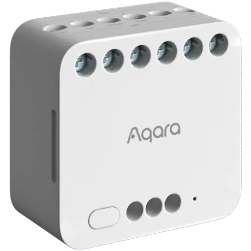 AQARA Dual Relay Module T2 Smart Relay, White — Image №1