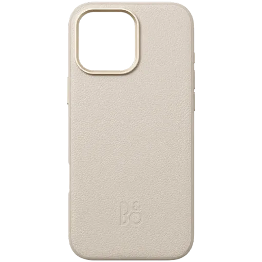 BANG & OLUFSEN Leather Case with MagSafe Hourglass Sand for iPhone 16 Pro — Image №1