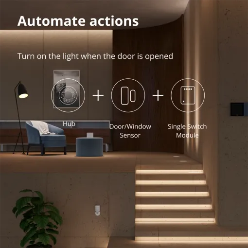 Single Switch Module T1 (With Neutral) AQARA, White — Image №6