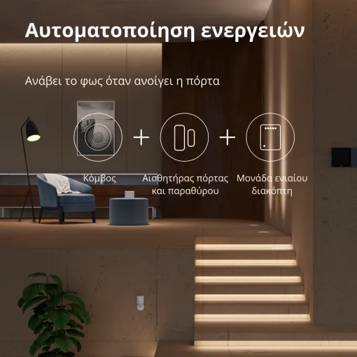 Μονάδα μονού διακόπτη T1 (με ουδέτερο) AQARA, Λευκό — Εικών №6