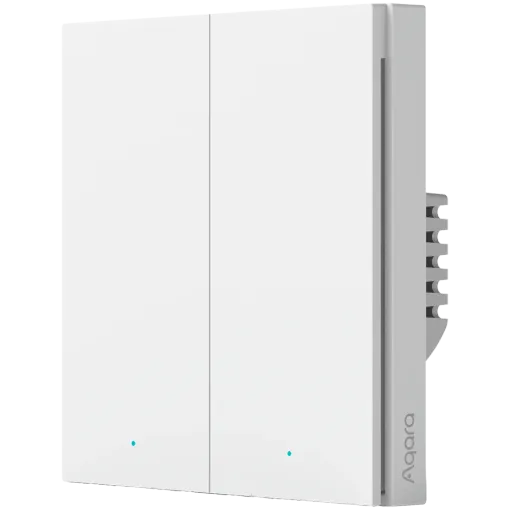 AQARA Smart Wall Switch H1 (no neutral, double rocker) for Sockets — Image №1