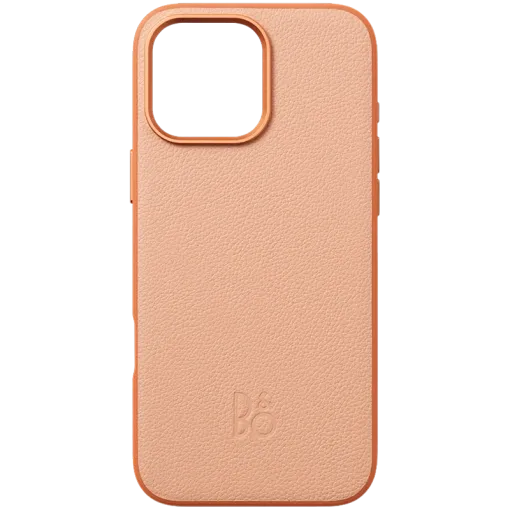 BANG & OLUFSEN Leather Case with MagSafe Sunset Apricot for iPhone 16 Pro — Image №1