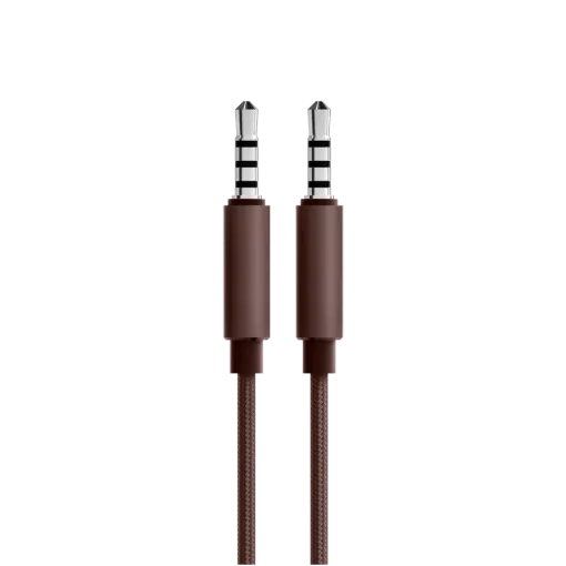 BANG & OLUFSEN  for Beoplay H95, ChestnutFabric audio cable — Image №1