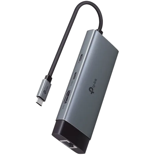 TP-LINK  USB Hub  Γκρι/Μαύρο — Εικών №1