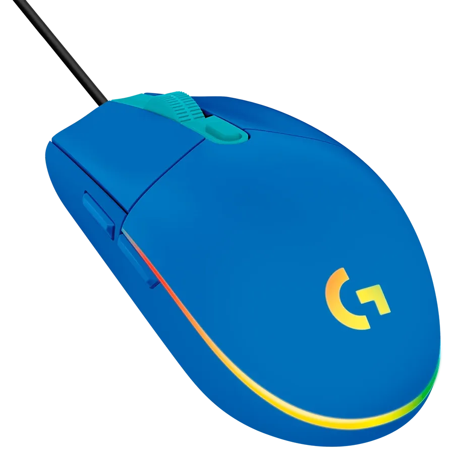 Миша LOGITECH G102 Lightsync USB Blue (L910-005801) — Зображення №2